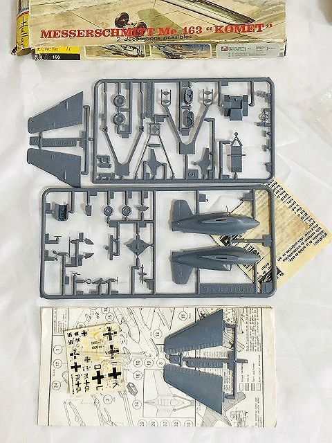 ◎ジャンク 1/72 Heller エレール Messerschmitt Me 163 "Komet"　Bloch 152　2機セット◎_画像3