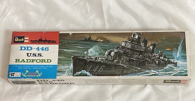 ☆Revell レベル DD-446 ラドフォード 1/300☆_画像1