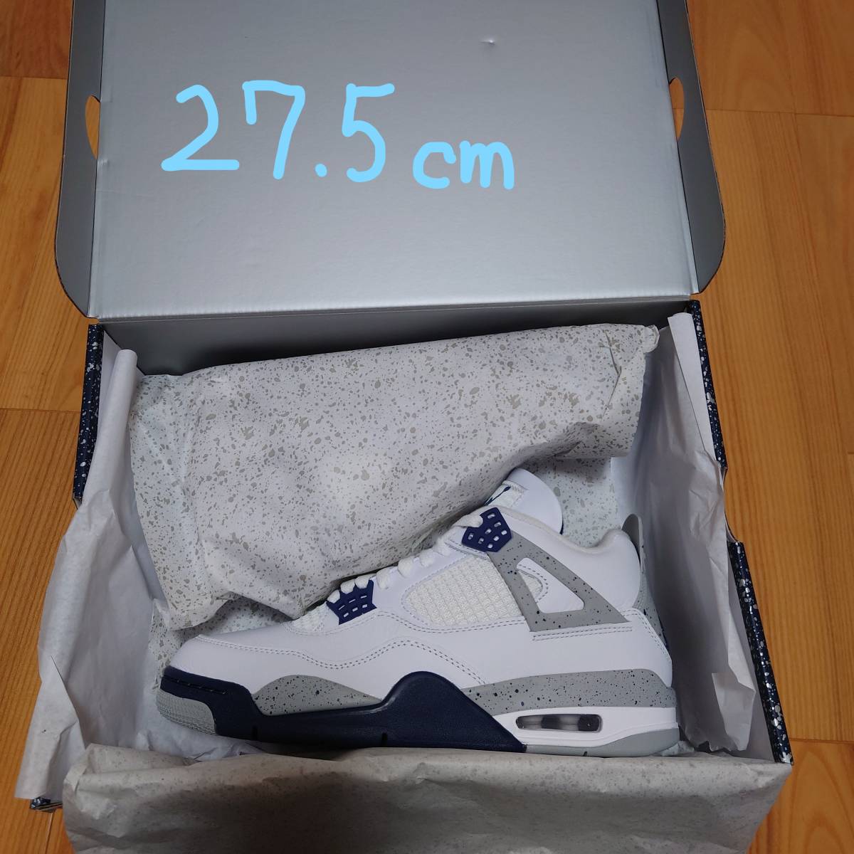 27.5cm 27.5cm Nike Air Jordan 4 Retro Midnight Navy