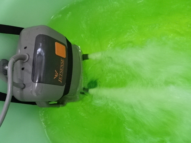 高陽社 ジェットセンス JS-H20 家庭用 ジェットバスフリーマッサージ 洗浄効果 _威勢よくバブルがは出ます！