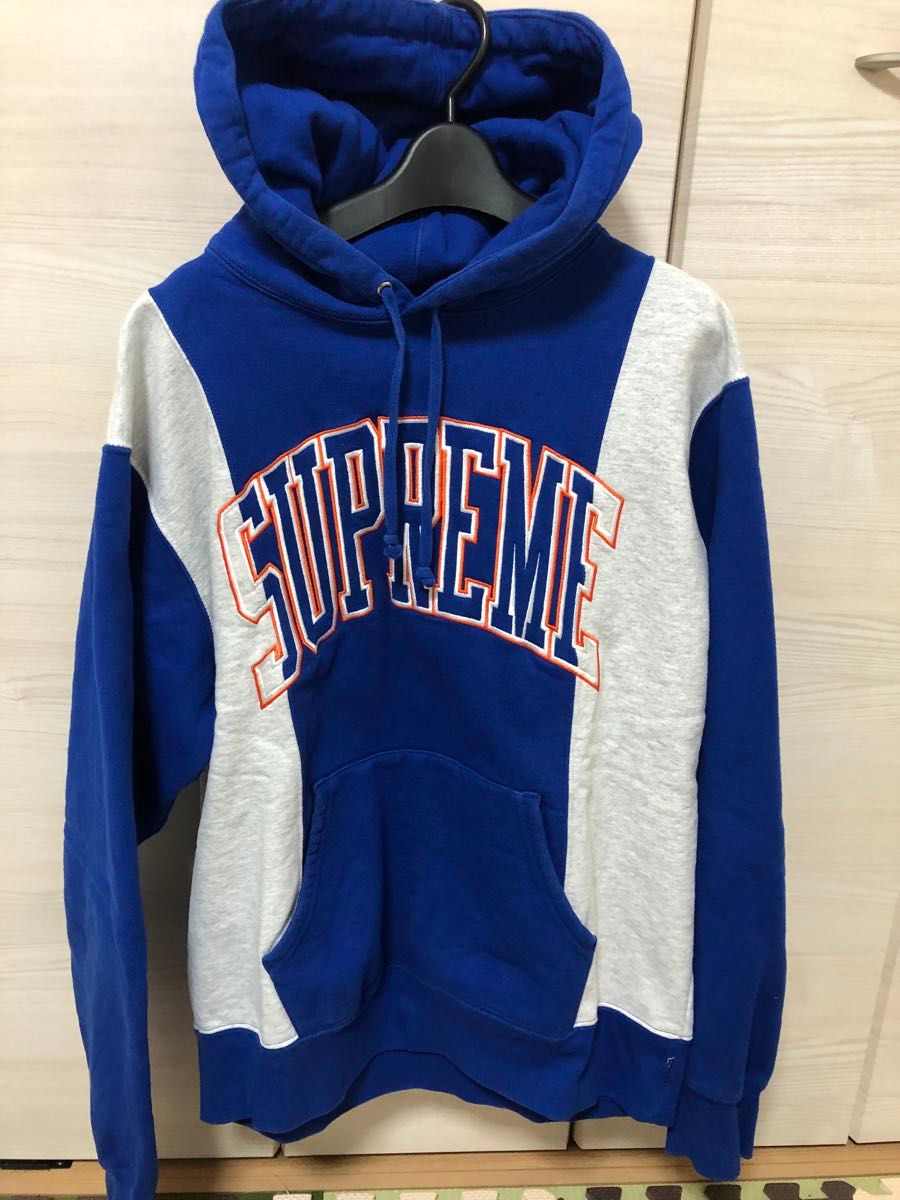 Supreme コムドットゆうた着用 パーカー アーチロゴ 刺繍ロゴ Supreme コムドットゆうた着用 パーカー アーチロゴ 刺繍ロゴ
