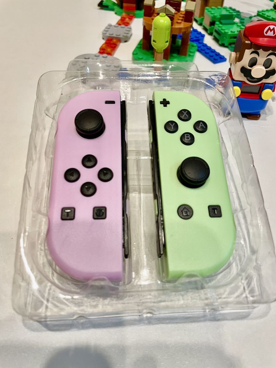 【新品】ジョイコン パステルピンク・グリーン　カラー　LED搭載　Switch Joy-Con_画像6