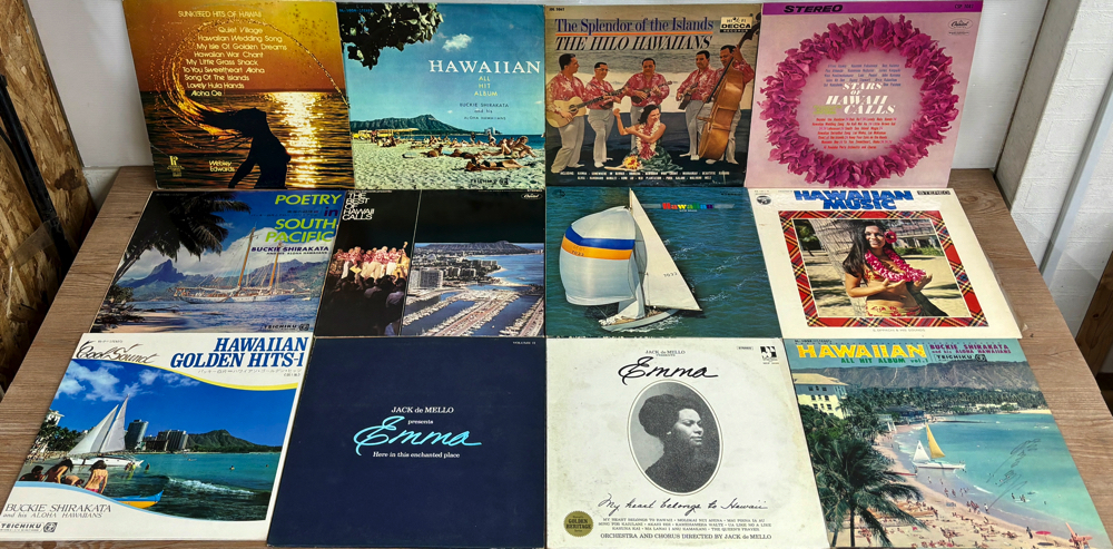 ハワイアン ミュージック 60枚 LP レコード 大量 セット 0108 HAWAII ノースショアドリーム ポリネシア ドンホー ハワイアンフラ タヒチ_画像4