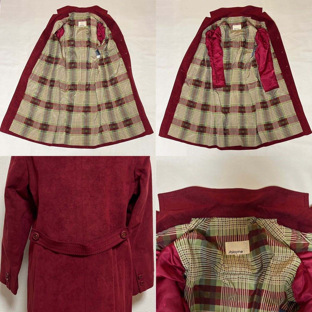 salayne サレーヌ ヴィンテージ ロングコート チェスターコート