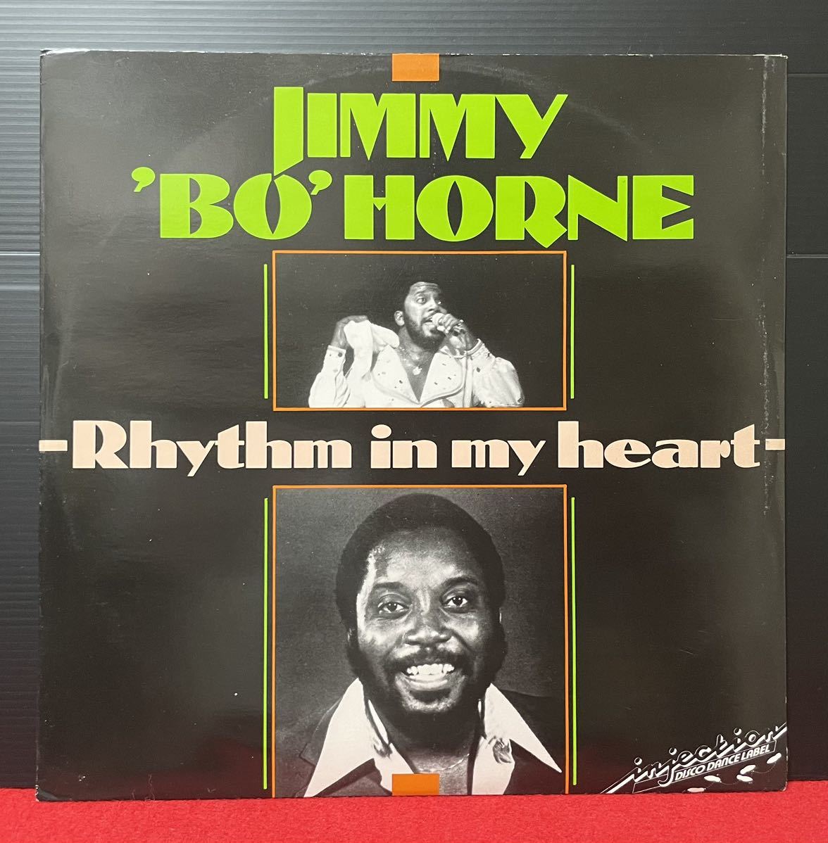 Jimmy 'Bo' Horne / Rhythm In My Heart 12inch盤 その他にもプロモーション盤 レア盤 人気レコード 多数出品。の画像1