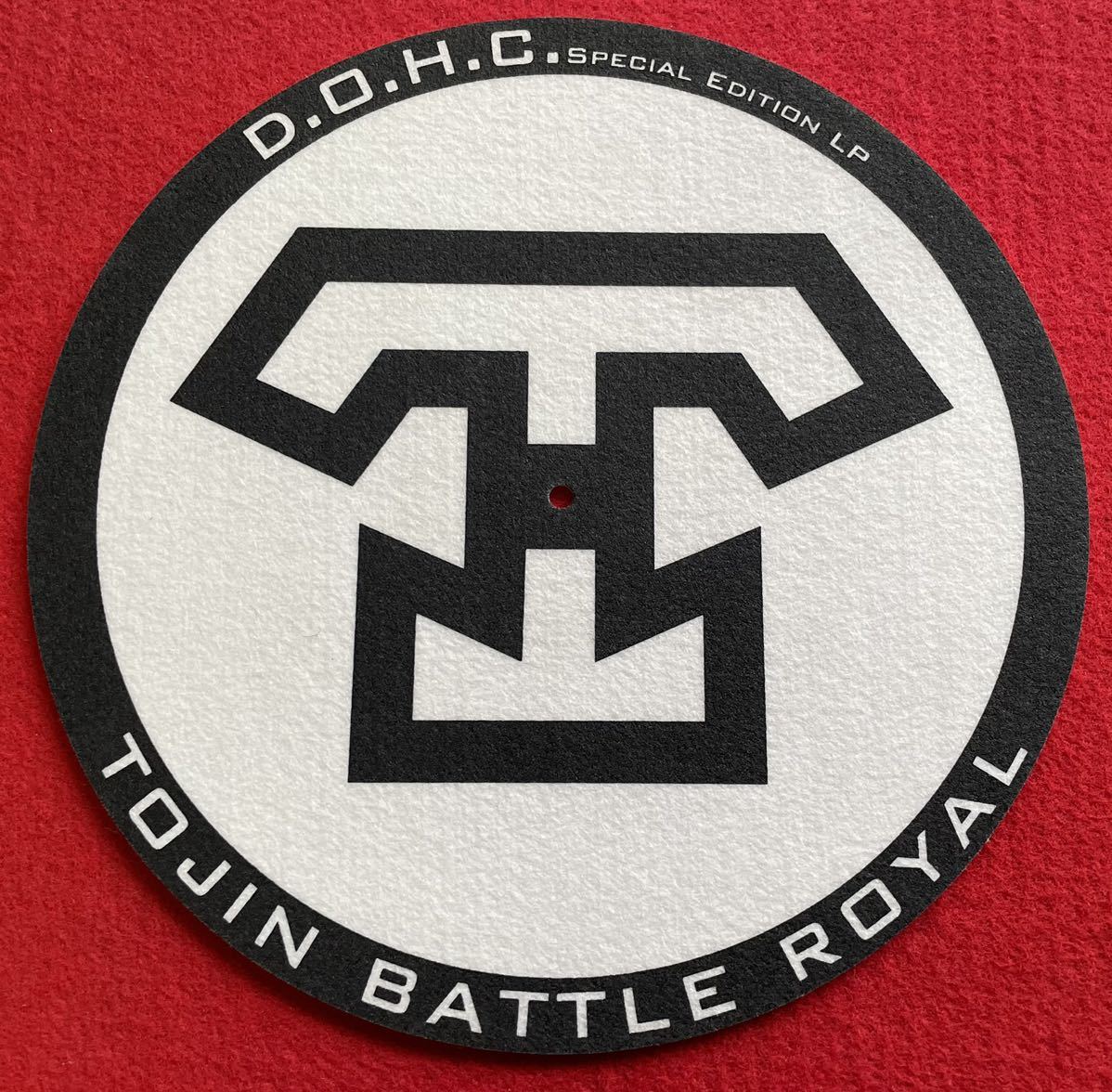 「D.O.H.C.」TOJIN BATTLE ROYAL スリップマット 2枚セット ターンテーブルマット！12インチ用_画像6