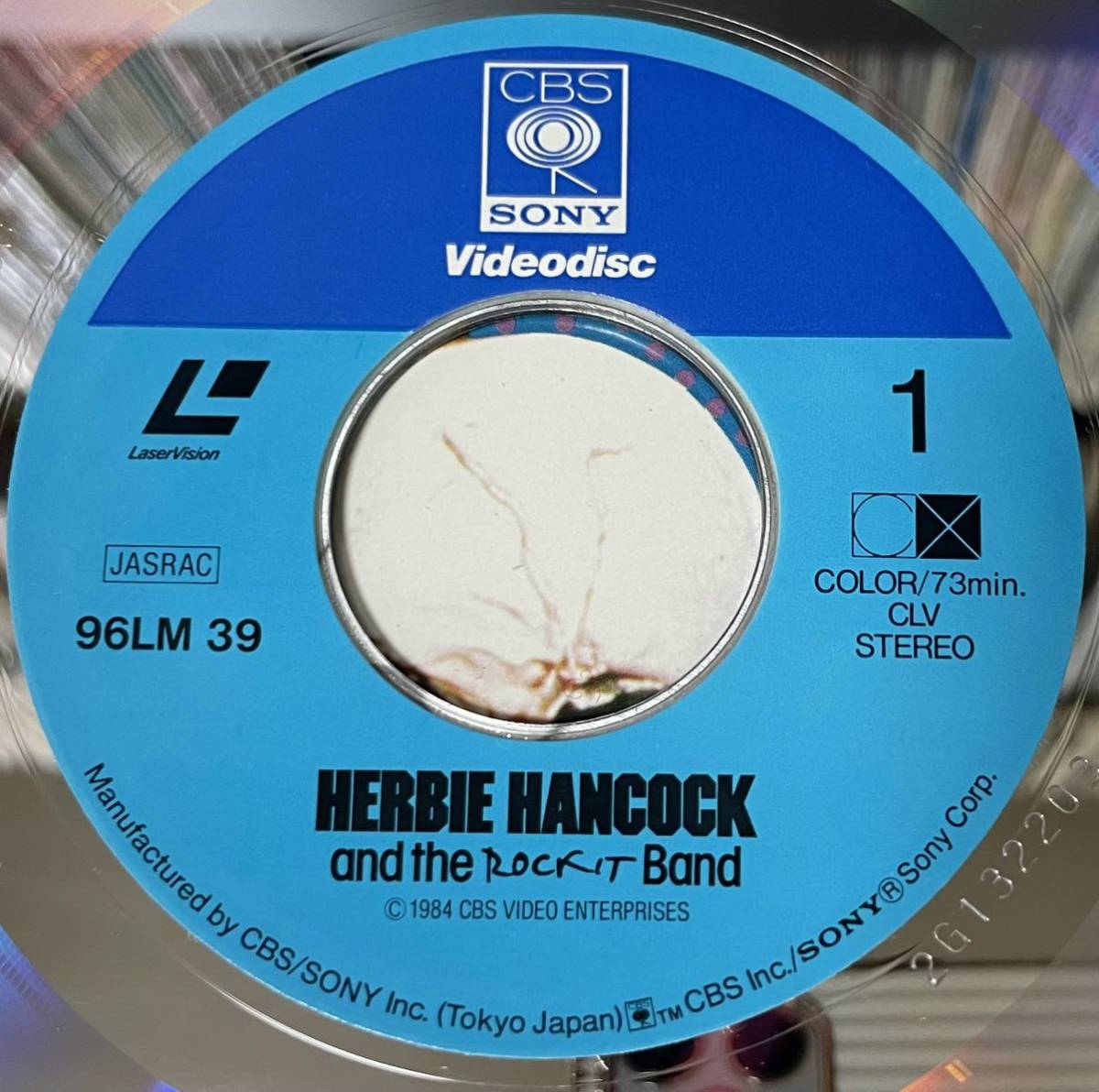 LD盤 Herbie Hancock And The Rockit Band レーザーディスク12inchサイズその他にもプロモーション盤 レア盤 人気レコード 多数出品。_画像4