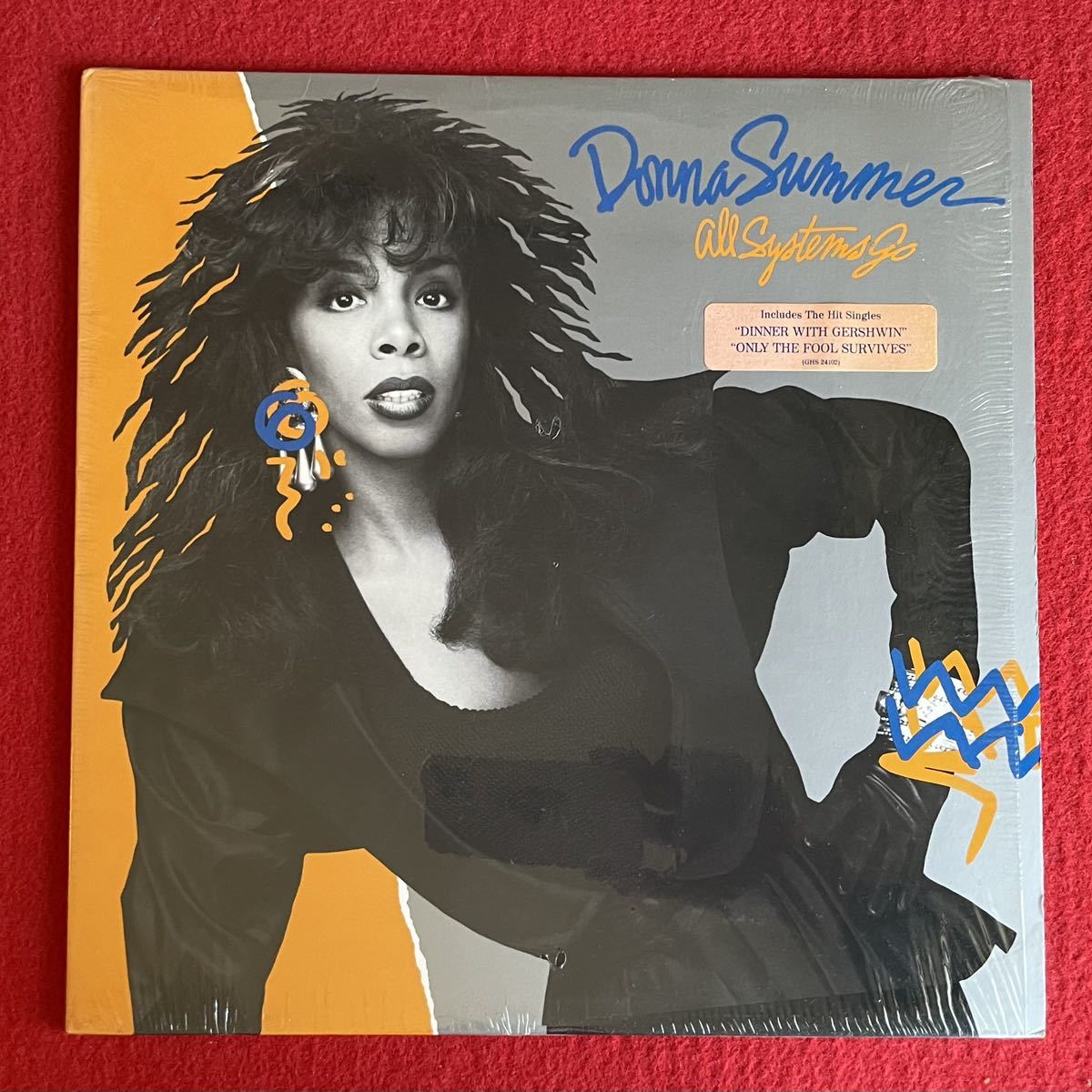 Donna SummerアルバムAll Systems Goシュリンク付き美ジャケット12inch盤 その他にもプロモーション盤 レア盤 人気レコード 多数出品。_画像1