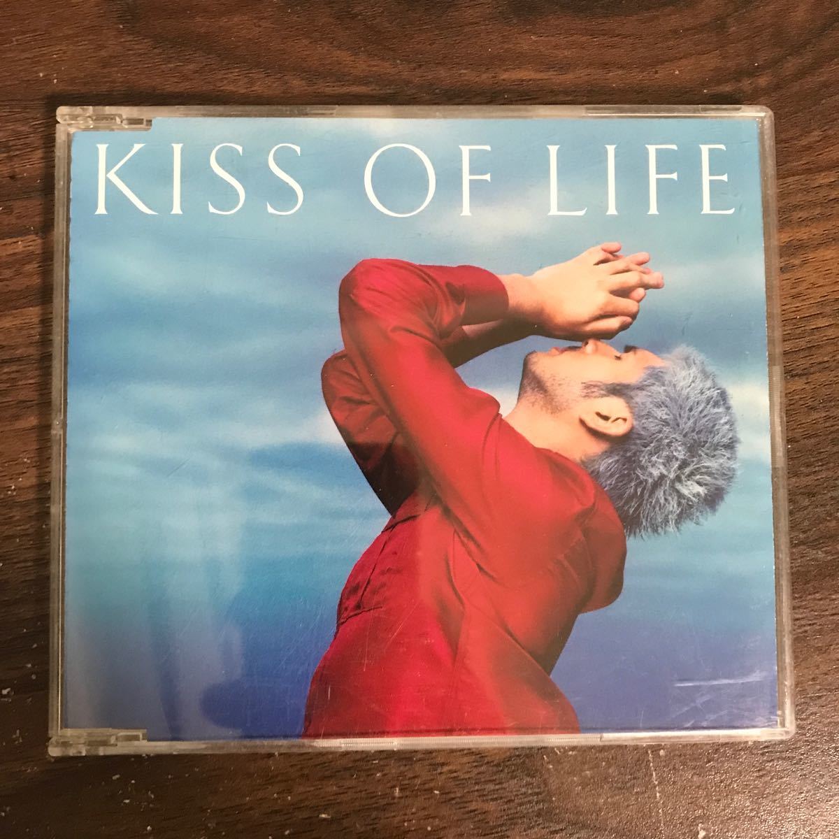 (D493-1) б/у CD100 иен Hirai Ken KISS OF LIFE