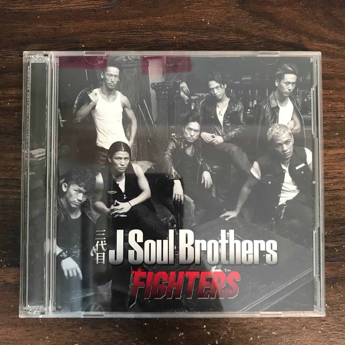 D503 帯付 中古CD100円 三代目 J Soul Brothers FIGHTERS(DVD付)_画像1