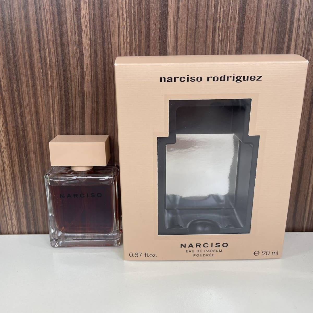 ナルシソ ロドリゲス 香水 ナルシソ ロドリゲス ナルシソ プドゥレ 20ml NARCISO POUDREE NARCISO RODRIGUEZ 残量多め_画像1