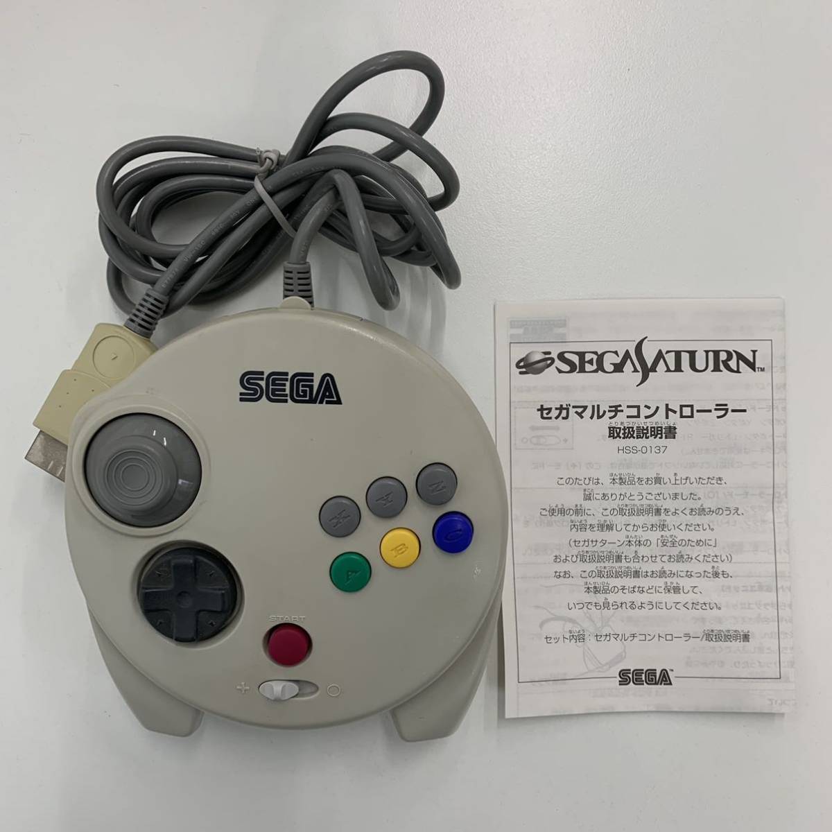 SEGA セガサターン 本体 HST-3220 冬期限定版 HST-0017 HSS-0137 HSS-0138 3点セット 通電確認済 _画像10