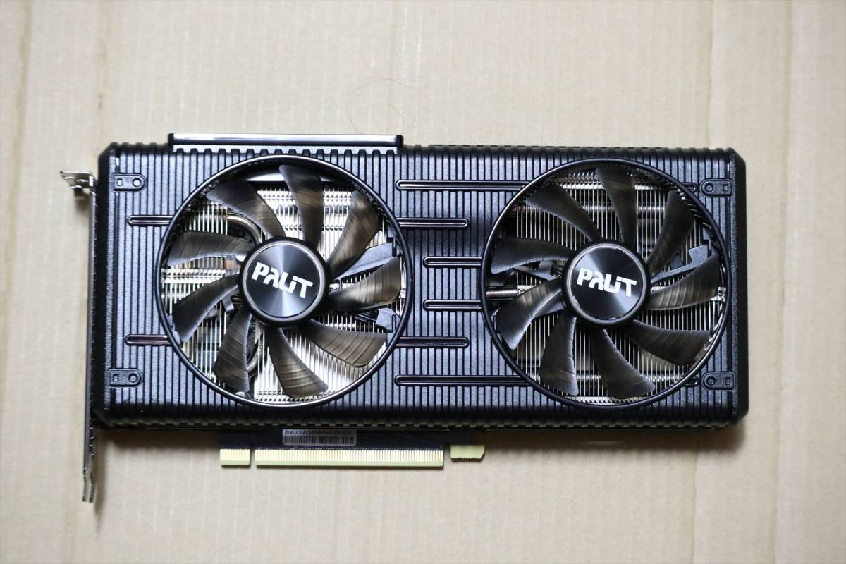 PALIT NE63060T19K9-190AD (GeForce RTX 3060 Dual OC 12GB) LHR版 中古_画像4