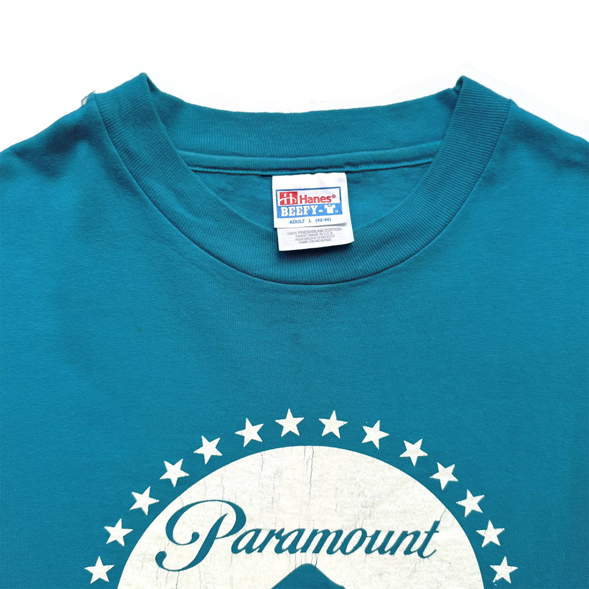 90sヴィンテージ｜Paramount Pictures Tシャツ [L] (90年代ムービーT／企業T／当時物／パラマウントピクチャーズ／映画配給会社）_画像3