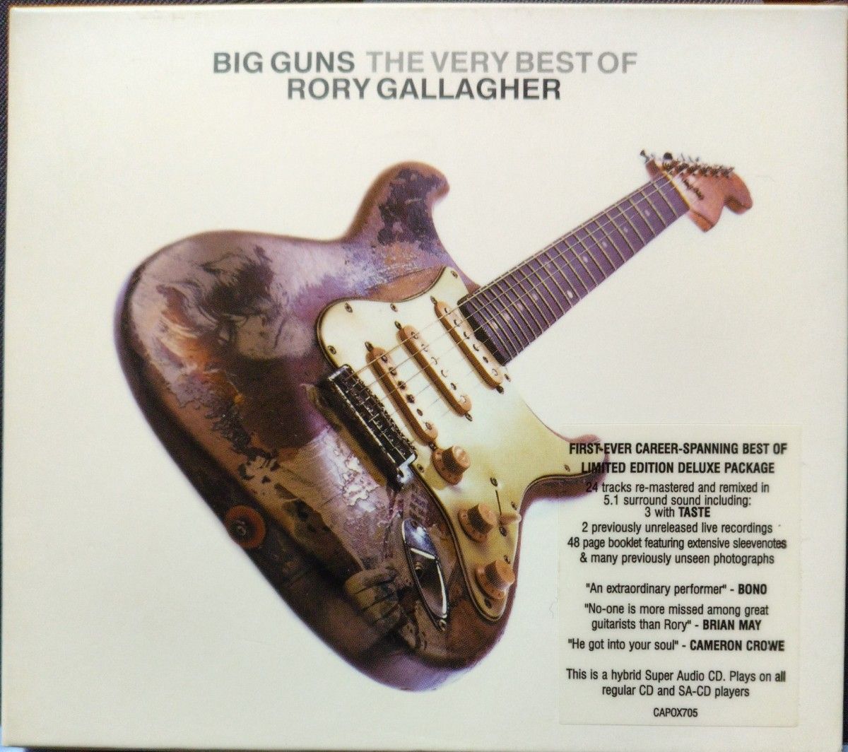 『BIG GUNS THE VERY BEST OF RORY GALLAGHER』ロリー・ギャラガー