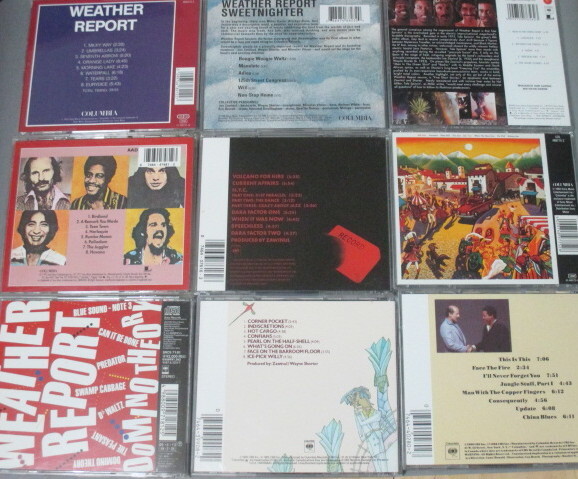 CD◆ウェザー・リポート　9枚セット Weather Report_画像2