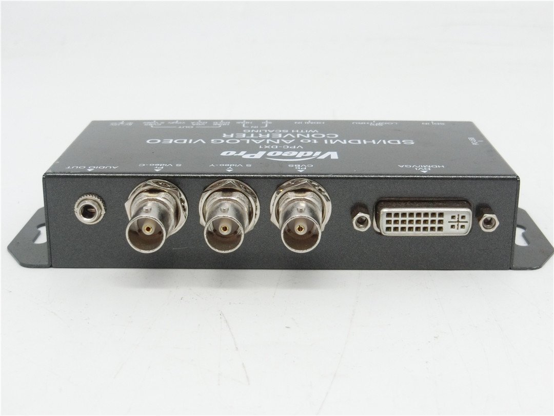 中古品　　VideoPro VPC-DX1 コンバーター SDI/HDMI to ANALOG 変換器 映像機器　　送料無料_画像2
