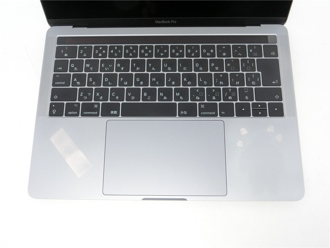 中古 MacBookPRO A1706 日本語キーボード  通電しません マザーボードと本体止めネジ欠品 詳細不明 ノートPCパソコン ジャンク品の画像2