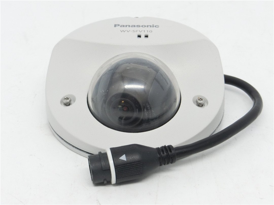 中古品 Panasonic パナソニック WV-SFV110 ネットワーク監視カメラ 動作未確認  ジャンク品 送料無料の画像1
