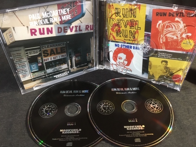 ●Paul McCartney - Run Devil Run & More : Moon Child プレス2CD_画像2