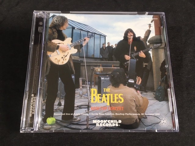 ●Beatles - Rooftop Concert ジョン＆ジョージ・ジャケット: Moon Child プレス2CDの画像1