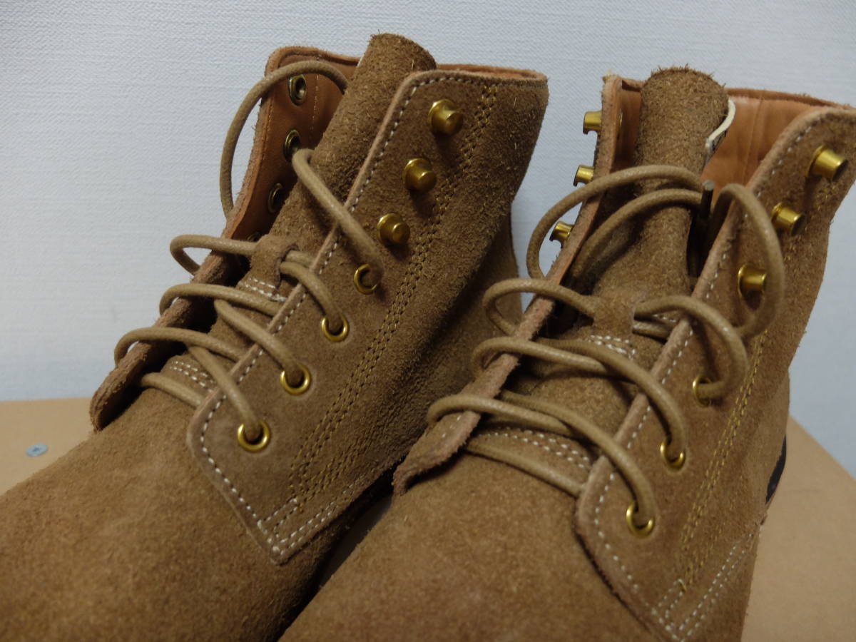 【新品未使用】2019秋冬 visvim virgil boots-folk size9.5 キャメル ビズビム ヴィズヴィム ヴァージルの画像3