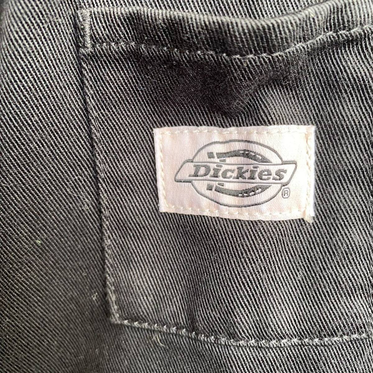 BEDWIN ベドウィン Dickies ノーカラー ライナー ジップアップ シャツ ブルゾン ワークジャケット ブラック サイズ2 黒 コラボ_画像6