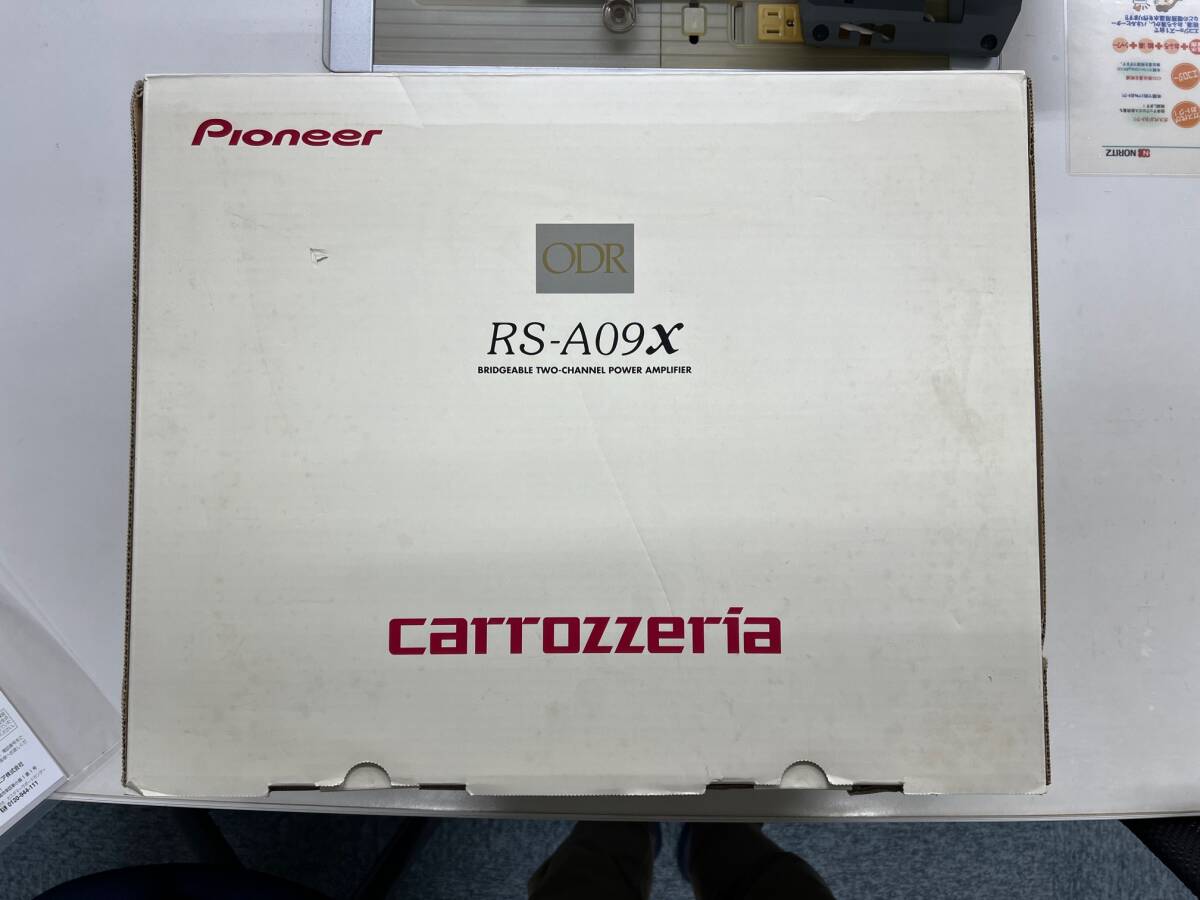 カロッツェリアX carrozzeriaX RS-A09x ハイエンドパワーアンプ 2ch 中古品.1の画像8