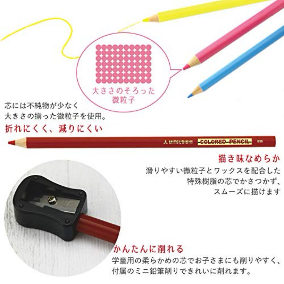 新品　マリオカート　色鉛筆　24色　補助軸ホルダー　ミニ鉛筆削り付き