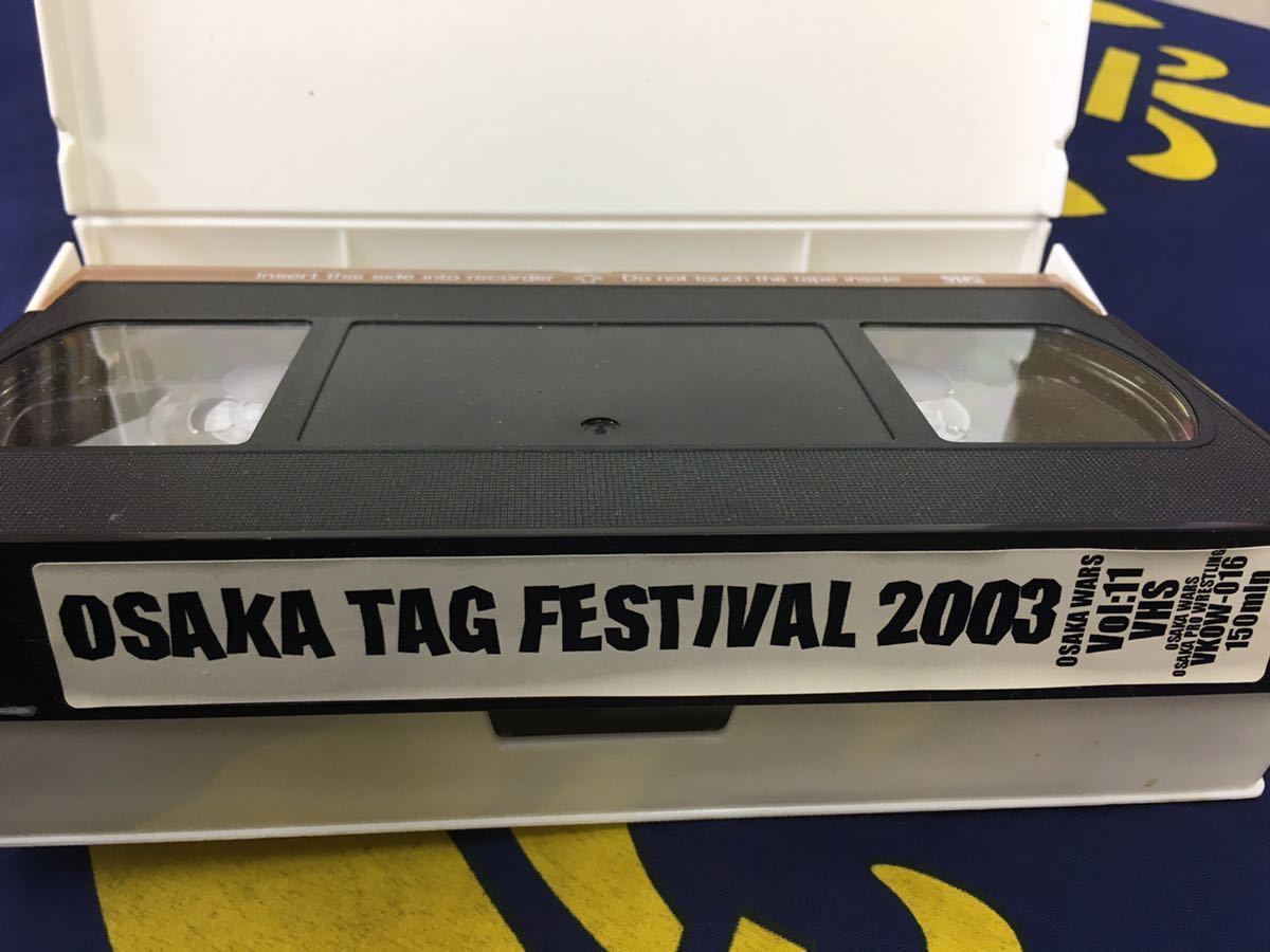  Osaka Professional Wrestling * б/у VHS внутренний версия [Osaka Wars Vol.11]