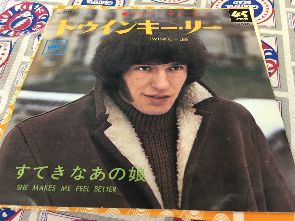 Gary Walker★中古7’シングル国内盤「ゲイリー・ウォーカー～トゥインキー・リー」_画像1