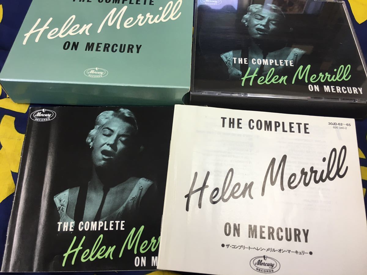 Helen Merrill★中古4CD国内盤外箱付「ヘレン・メリル～コンプリート・ヘレン・メリル・オン・マーキュリー」_画像3