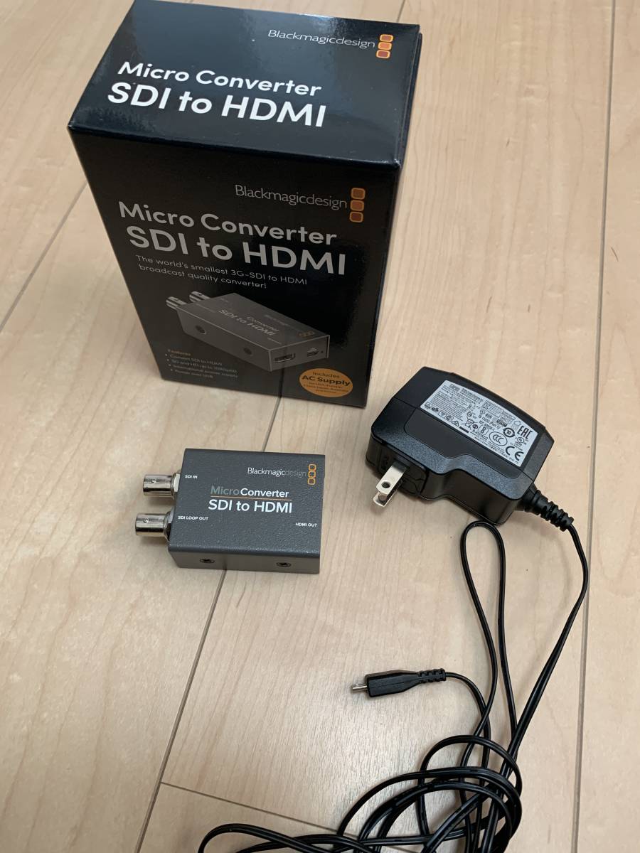 Blackmagic Micro Converter SDI to HDMI изменение конвертер ② [ б/у прекрасный товар ]