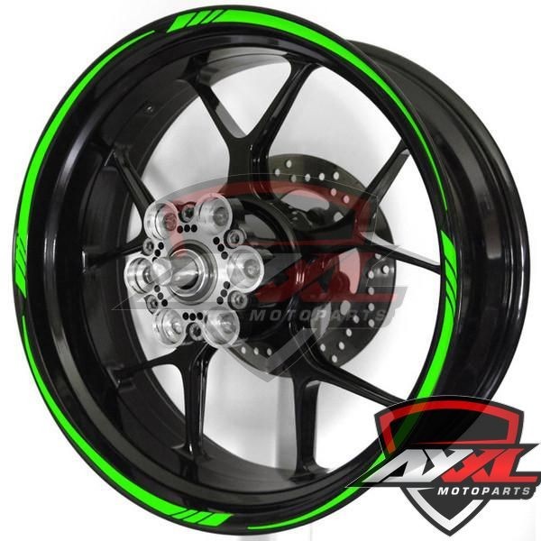 AXXL STD2 29色 リムステッカー H2 NINJA250R ZX25R ER6 ゼファー NINJA650 NINJA400R ニンジャ Z750 GPZ750 D-トラッカー バリオス SL_画像1