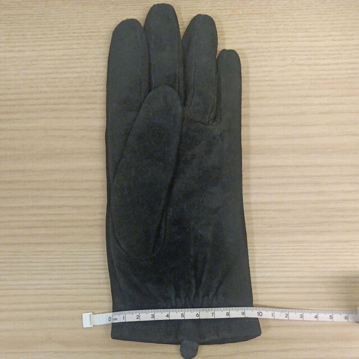 M＆S マークス&スペンサー 手袋 豚革スエード製グローブ ブラック L 左手のみ 