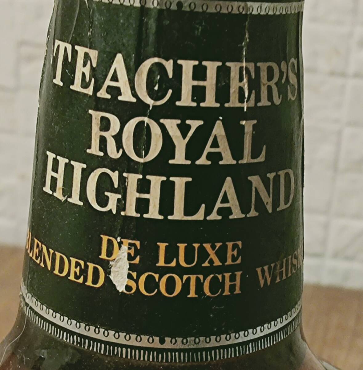 TEACHER’s Royal Highland　ブレンド　スコッチ　ウィスキー　12年物　未開栓　管理番号20240222_画像2