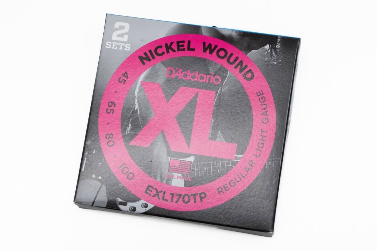 【new】D'Addario / EXL170TP Nickel Bass Light 45-100 2Set【GIB横浜】