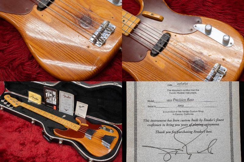 【used】Fender / 1955 Precision Bass built by John English 2002 NAMM model #1003 4.42kg【GIB横浜】_画像10