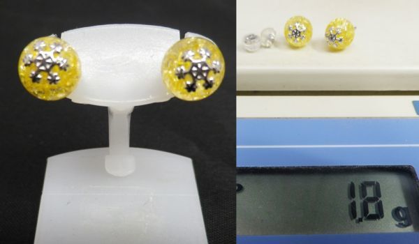 36●a009☆USED美品　全てK・Pt刻印あり　ピアス　6点まとめ　総重量：3.7g　アクセサリー　金　プラチナ　ジュエリー　現状＿B_K10WG