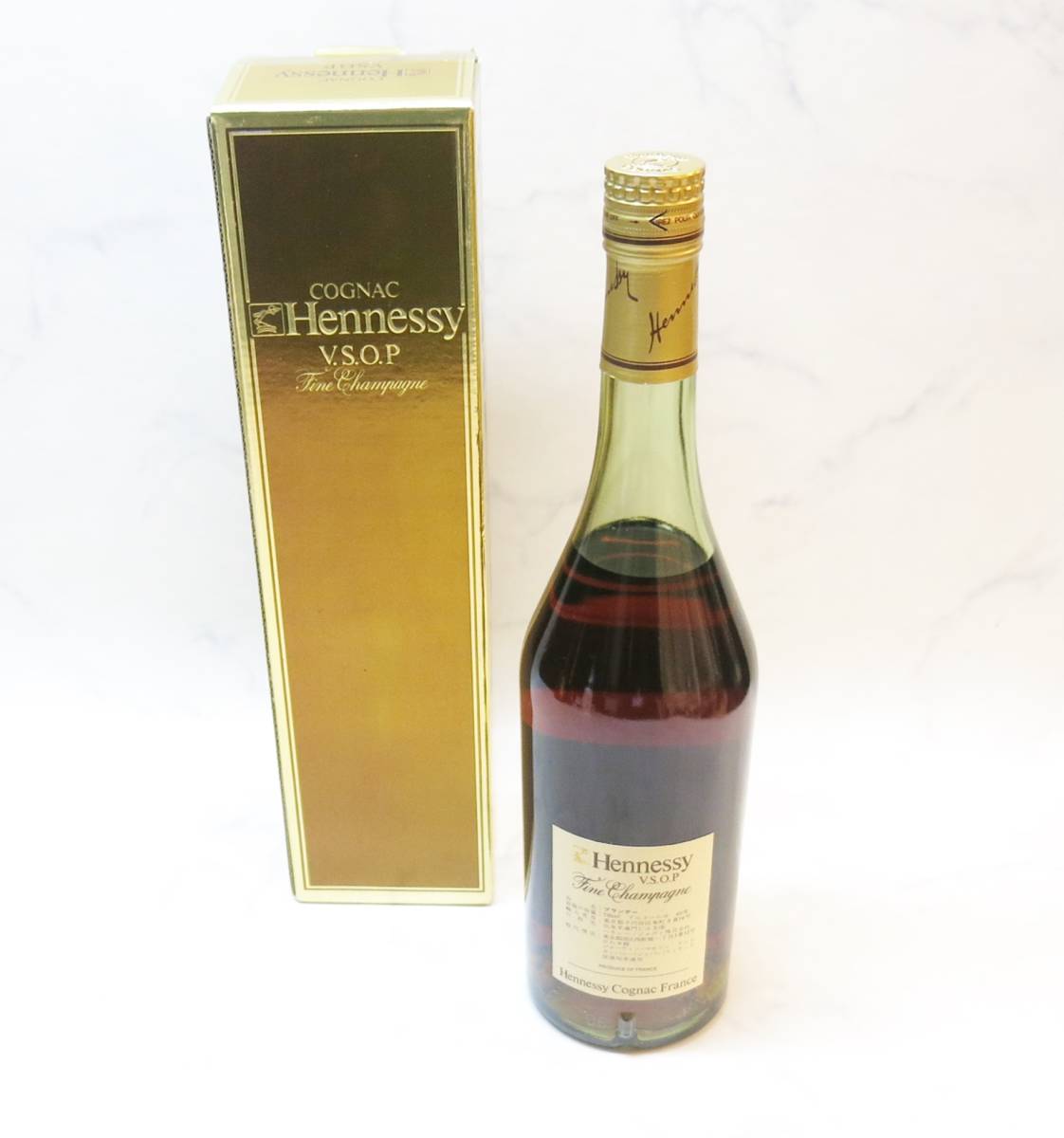 SAKE311 【古酒】Hennessy ヘネシー VSOP プリヴィレッジ VSOP スリム グリーンボトル×3本 700ml 40％ 未開栓 箱あり 4本セット_画像8