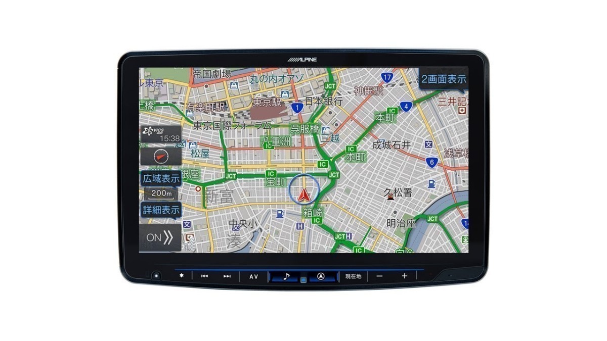 新品 2024モデル ALPINE アルパイン XF11NX2 11インチフローティングナビ 地デジ DVD CD SD Apple CarPlay AndroidAuto 送料無料　_画像2