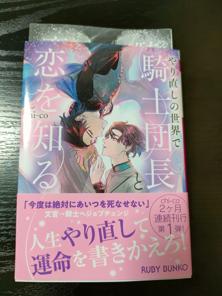 ■ペーパー付/2月新刊/chi-co/やり直しの世界で騎士団長と恋を知る■_画像1