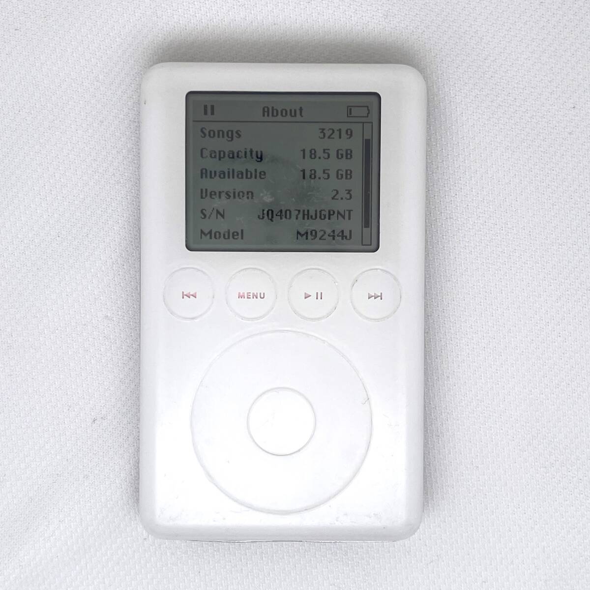 2) 即決価格 Apple iPod 第3世代 3rd Gen A1040 20GB Classic_画像1