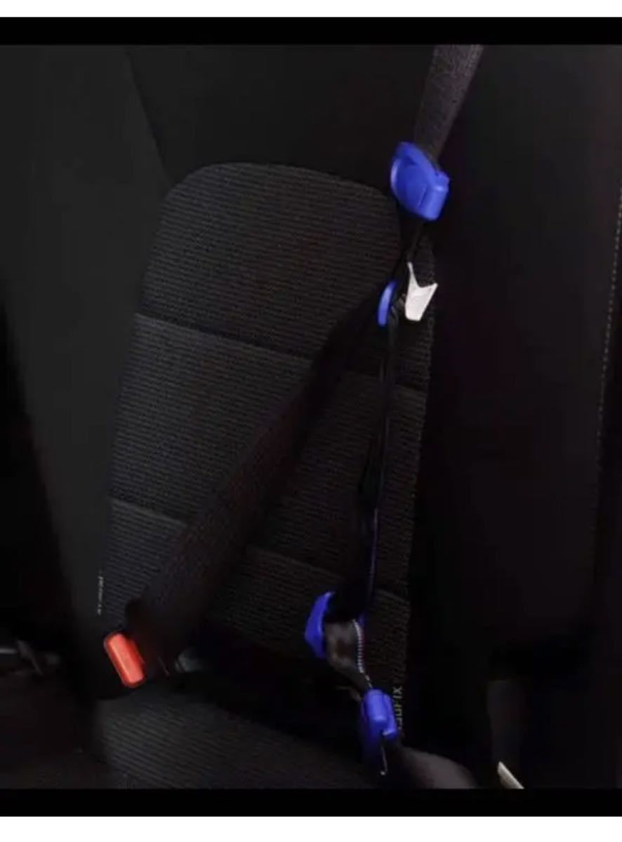 子供用シートベルト キッズベルト補助ベルト（ブルー)の画像9