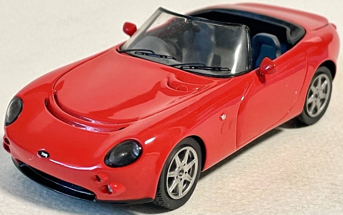 【美品!】Ж スパーク 1/43 TVR TAMORA タモーラ 2001-2006 レッド Red Spark Ж JAGUAR Daimler MG Rover Morris Austin Morgan Lotus_画像1