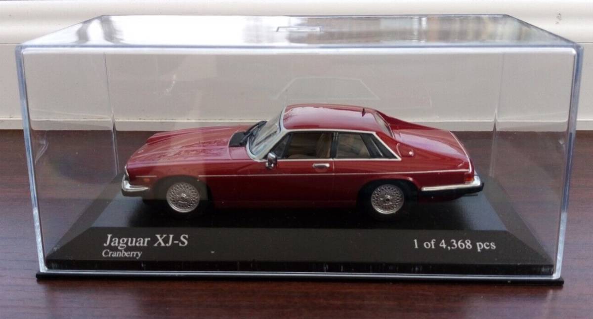 【稀少色】Ж ミニチャンプス 1/43 PMA ジャガー XJ-S クーペ 1980 レッド Ж MINICHAMPS JAGUAR XJS Coupe Carnival Red Ж Daimler XJS-Rの画像5