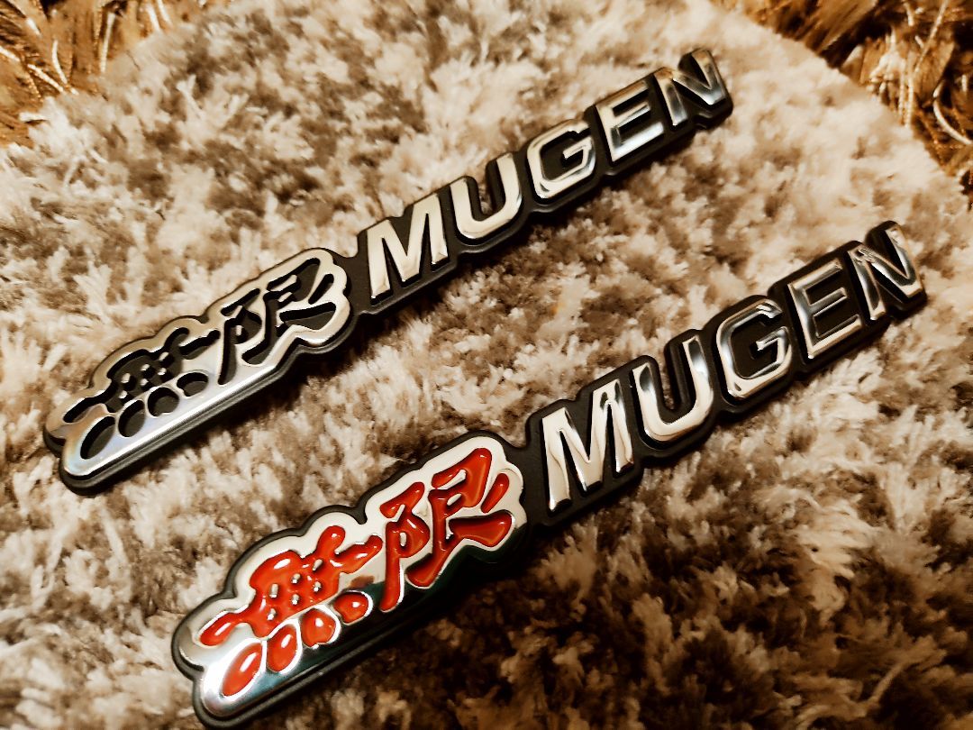 【新製品】厚みのある高品質な無限（MUGEN） エンブレム H（2種類）_画像4