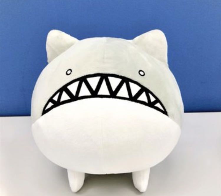 ★送料無料★ にゃんこ大戦争 BIGぬいぐるみ　ネコクジラ　タグ付き新品未使用　H約28cm×W約22cm×D約39cm_画像2