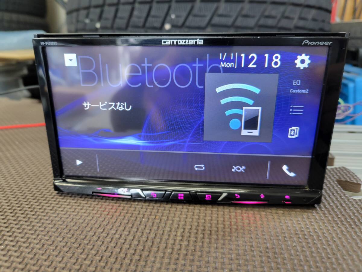 ●○pioneer carrozzeria FH-9400DVS ディスプレイオーディオ Bluetooth DVD○●_画像1