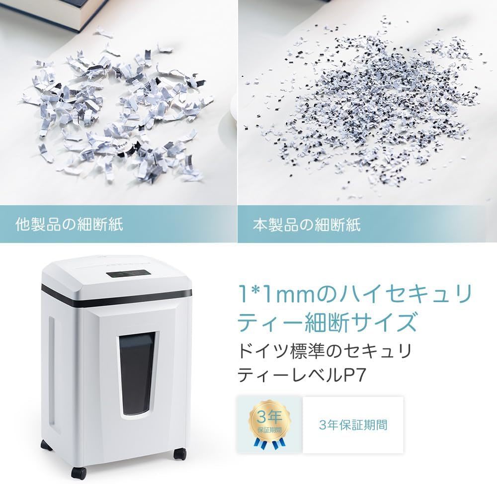 [GW great special price ] high Revell business use height security shredder 1*1mm micro cut continuation small . quiet sound 56dB card kind / stapler /CD/DVD small .